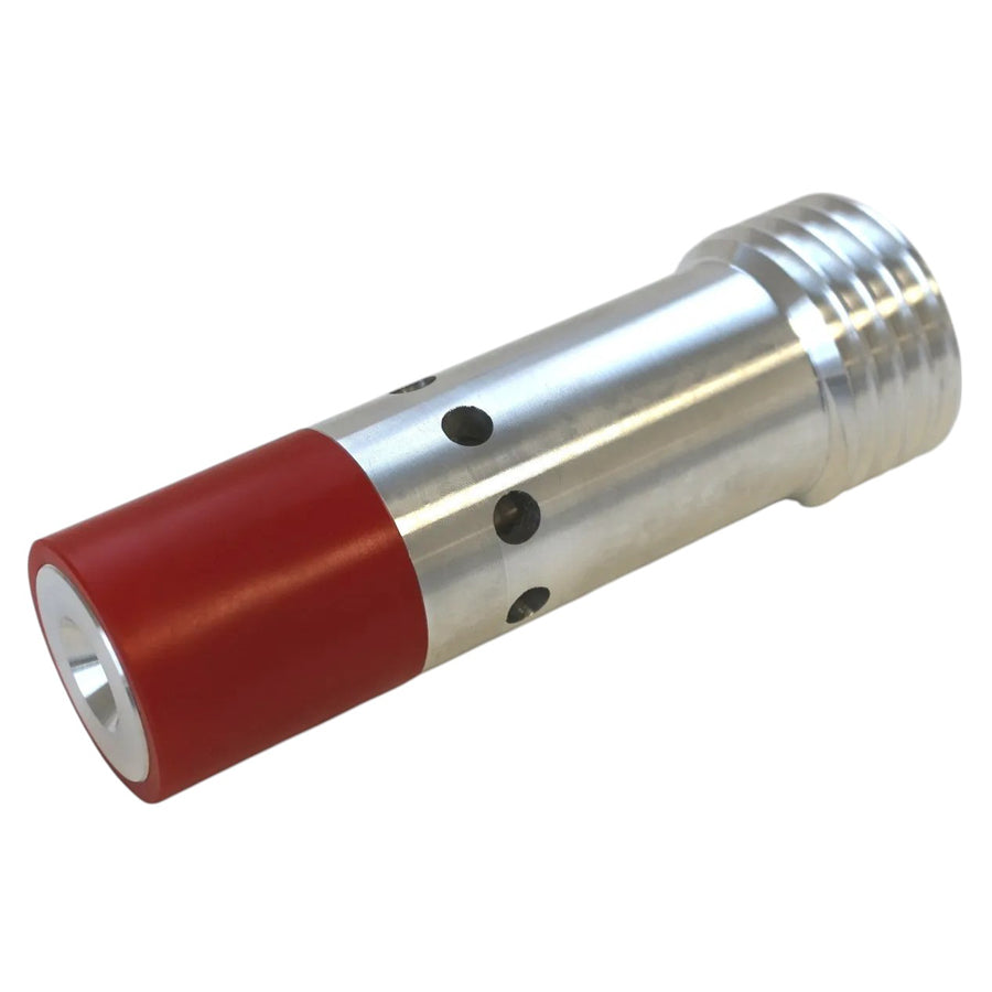 Düsenprofi Double Venturi Sandblasting Nozzle GD, Boron Carbide, long, 50 mm coarse thread, nozzle opening 6.5 to 12.5 mm