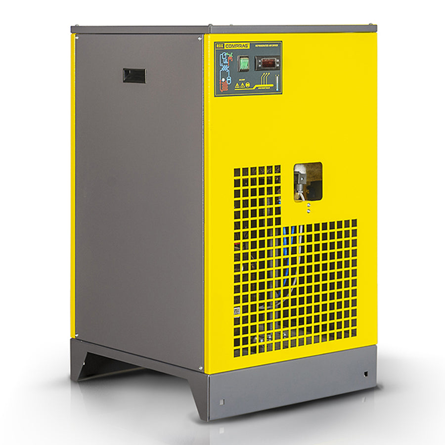 Comprag compressed air refrigerant dryer RDX, max. 14 bar operating pressure, flow rate from 5.2 to 7.7 m³