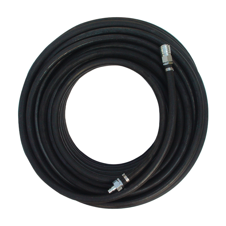 Ekastu compressed air hose for respiratory protection devices with safety coupling and nozzle, length 5, 10, 20 or 40m