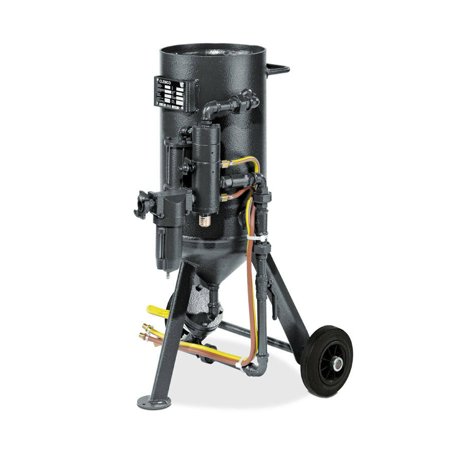 Clemco Pressure Blasting Device Mighty Mite SCW-1028 (20 Liters), Optional with Additional Accessories