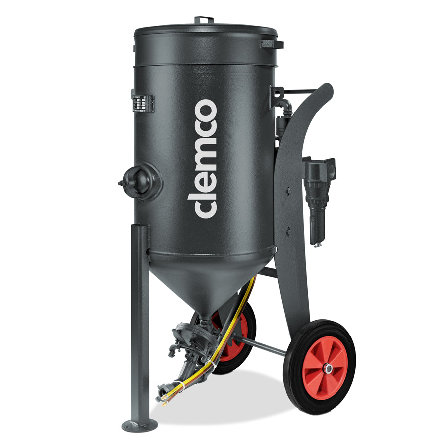 Clemco pressure blasting device SCWB-2452 (200 liters), selectable version, optionally combinable with additional accessories