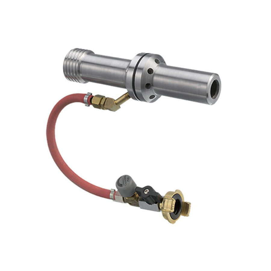 Clemco Wet Sandblasting Nozzle Soft Nozzle, 50 mm Coarse Thread, Tungsten Carbide, Nozzle Bore 8 or 9.5 mm
