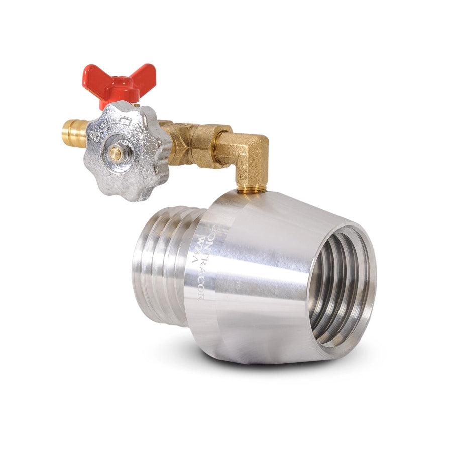 Feucht-Sandstrahlkopf WBA, 50 mm Grobgewinde, Wolframkarbid
