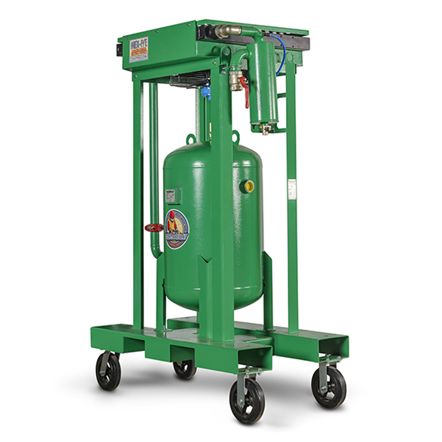 Contracor compressed air dehumidification system MEX-P, pneumatic drive, max. flow rate 20 or 30 m³/min