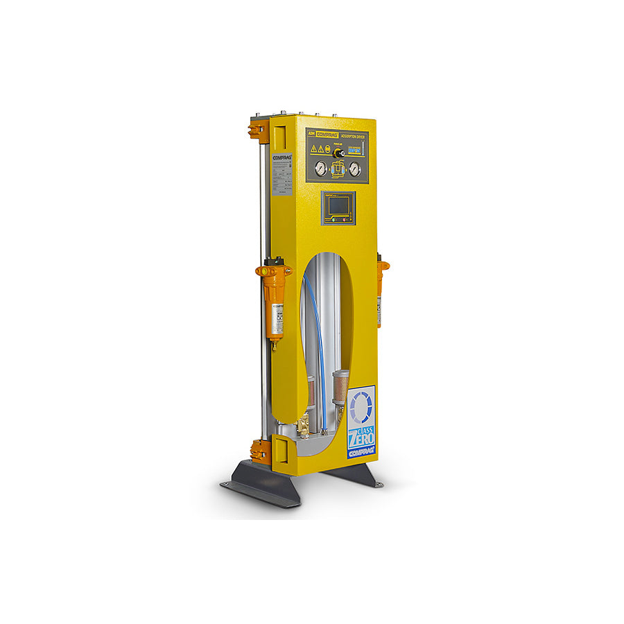 Comprag Modulare Adsorptionstrockner ADM-PDP mit Drucktaupunktsteuerung, Taupunkt bis max. -40°C, 16 bar, mit Vor- und Nachfilter, 0,5 bis 1,5 m³/min
