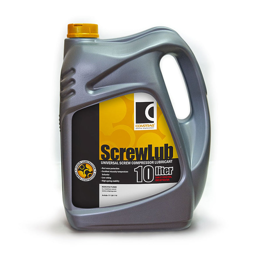 Comprag Oil for Screw Compressors Screwlub, VG 46, DIN 51506 VDL, ISO 6743/3A, 5 to 1000 Liter