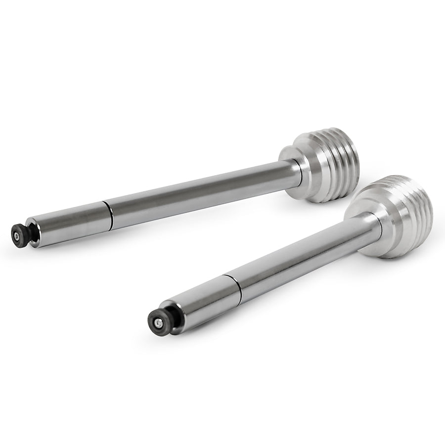 Contracor Pipe Interior Sandblasting Nozzle PTC-360°L, Tungsten Carbide, long, 50 mm coarse thread, nozzle opening 5 mm, length 200 mm