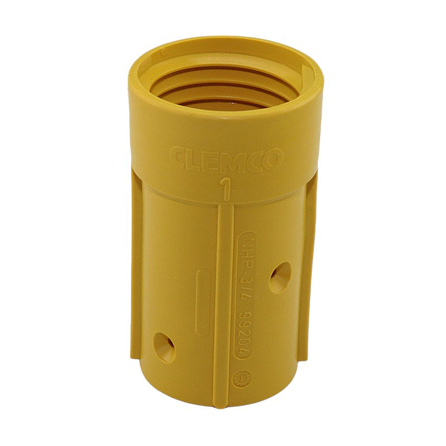 Clemco nozzle holder NHP with screws, nylon, 25 or 50 mm coarse thread, for blasting hose AD 27, 33, 39, 48 and 56 mm