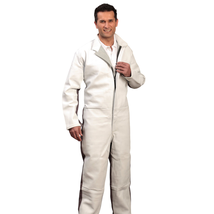 Ekastu sandblasting suit 805, leather and cotton, in size S (48/50) - XXL (62)