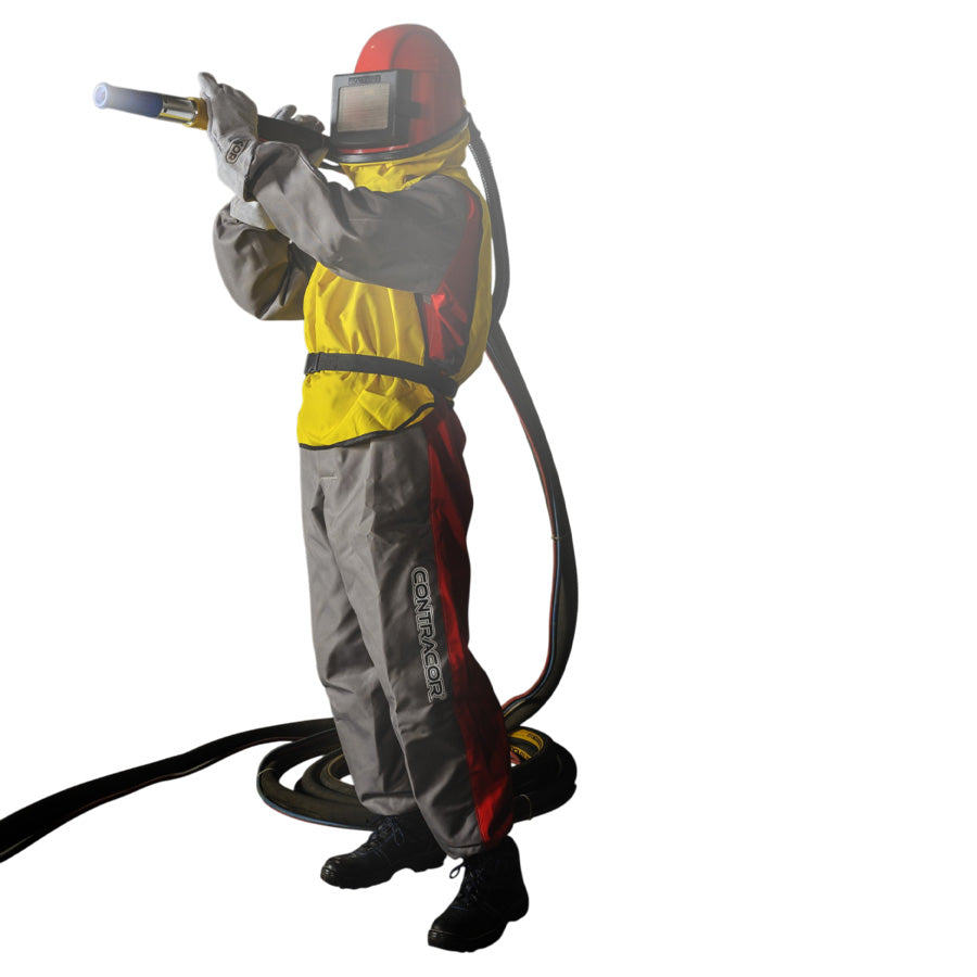 Contracor sandblasting suit light-duty in size. S-XXXL