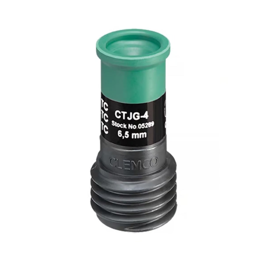 Clemco Venturi Sandblasting Nozzle CTJG Clemlast, Tungsten Carbide, short, 50 mm coarse thread, nozzle opening 4.8 - 12.5 mm