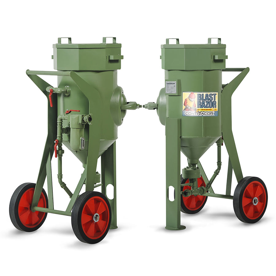 Contracor Pressure Blasting Device Blastrazor Z-25 (25 liters), optionally combinable with additional accessories
