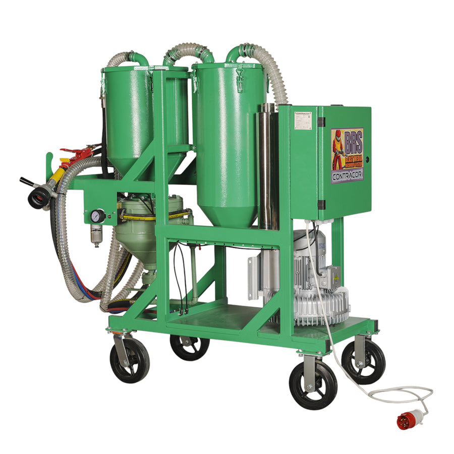 Contracor Suction Blasting Device BRS-2 with Blasting-Suction Head BSH-40 including 3 Brushes, 5m Hose, Complete Set