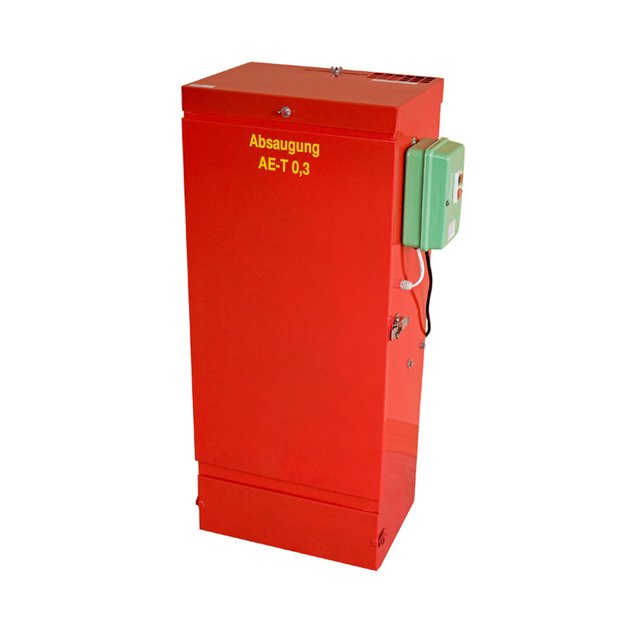 Radler & Ruf Sandstrahlkabinen-Absaugung AE-T 0,3, 600 m³/h, 0,37 kW, mit manueller Filterabreinigung