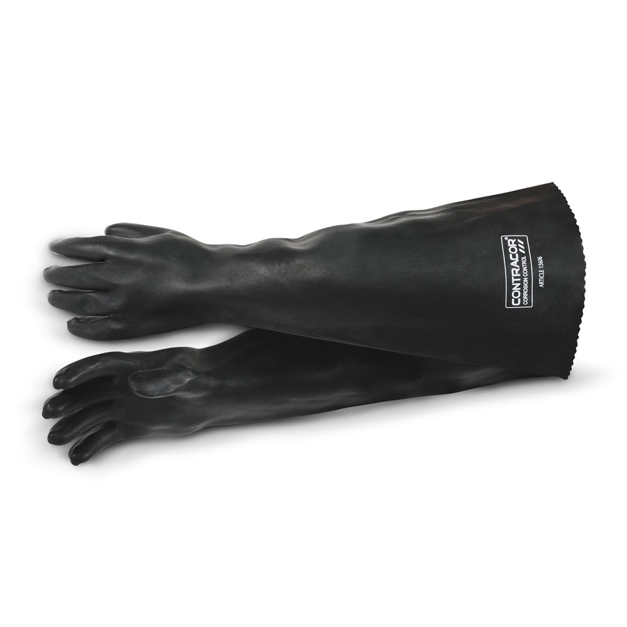 Contracor Sandblasting Cabin Gloves RGS, smooth surface, 2 lengths
