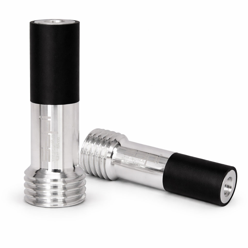 Sapi Venturi sandblasting nozzle, silicon carbide, long, 50 mm coarse thread, nozzle opening 6 to 12 mm