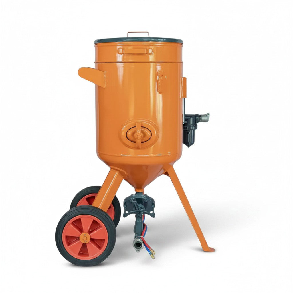 Contracor Pressure Blasting Device Blastrazor Z-25RC (25 liters) with 5m remote control hose and hand lever DMH, optionally combinable with additional accessories