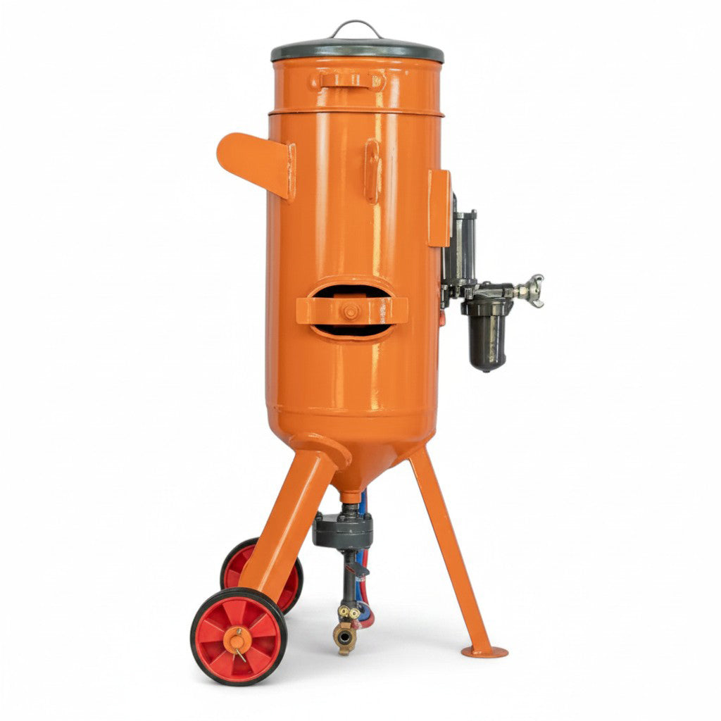 Contracor Pressure Blasting Device Blastrazor Z-25RC (25 liters) with 5m remote control hose and hand lever DMH, optionally combinable with additional accessories
