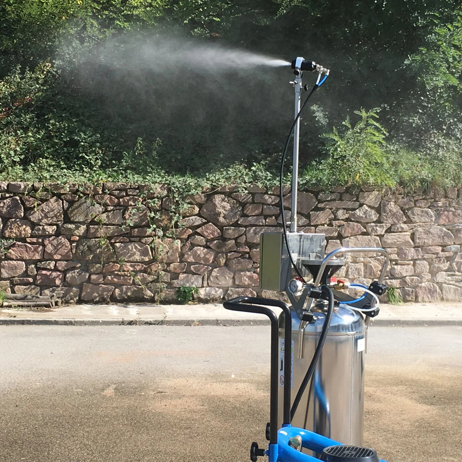 ACF Water Spray Mist System Nemo/Marin for dust binding, pneumatic, Complete Set also with compressor