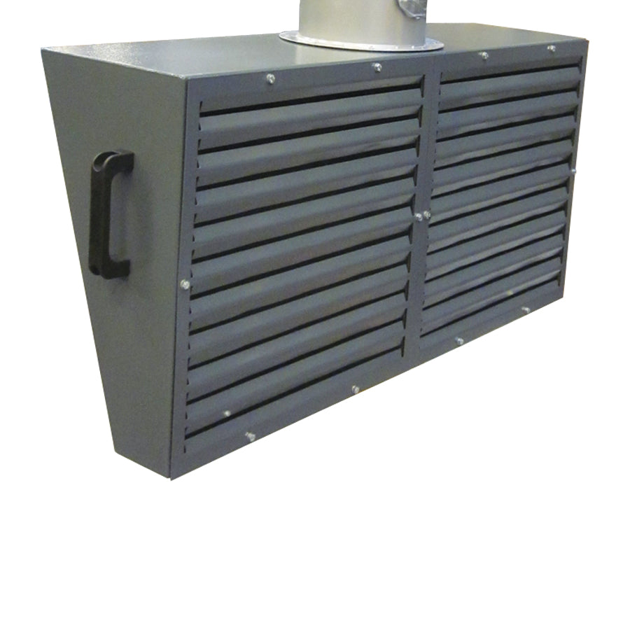 Gram Clean Air Extraction Panel PUL-LE for Extraction Arm with Swiveling Extraction Hood LE (Replaces Extraction Hood), Sizes 500x500 and 1000x500 mm