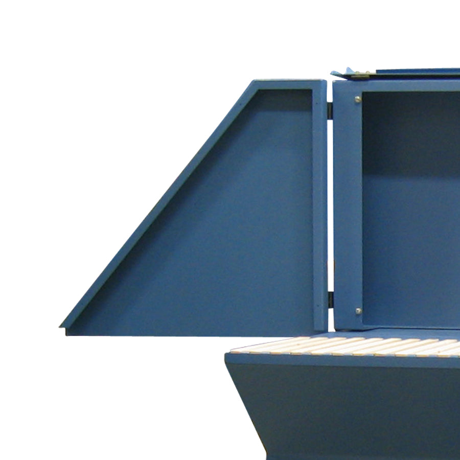 Gram Clean Air Extraction Table UF-BS, Side Walls and Ceiling, Additional Extraction through Rear Wall, Widths 1000 - 3000 mm, Depth 1000 - 1250 mm, Various Table Tops