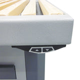Gram Clean Air Extraction Table UFH-E-B, Electric Height Adjustment, Additional Extraction through Rear Wall, Widths 1000 - 2000 mm, Depth 1100 mm, Various Table Tops
