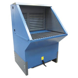 Gram Clean Air Extraction Table UFPR-BS-ISO with fan and back wall with extraction, ceiling and side walls, insulated, widths from 1000 to 3000 mm, depth 1000 or 1250 mm, various table tops
