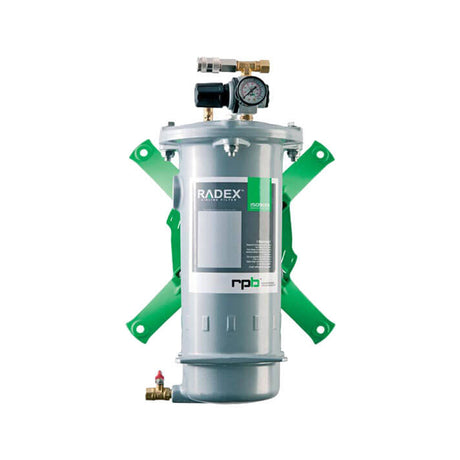 rpb Safety Breathing Air Filter Radex with Pressure Regulator, 2 Outputs, with Breathing Air Filter Cartridge