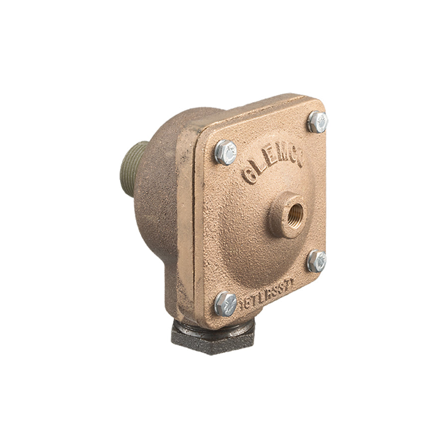 Clemco Outlet Valve TLR 1/2" or 1", complete