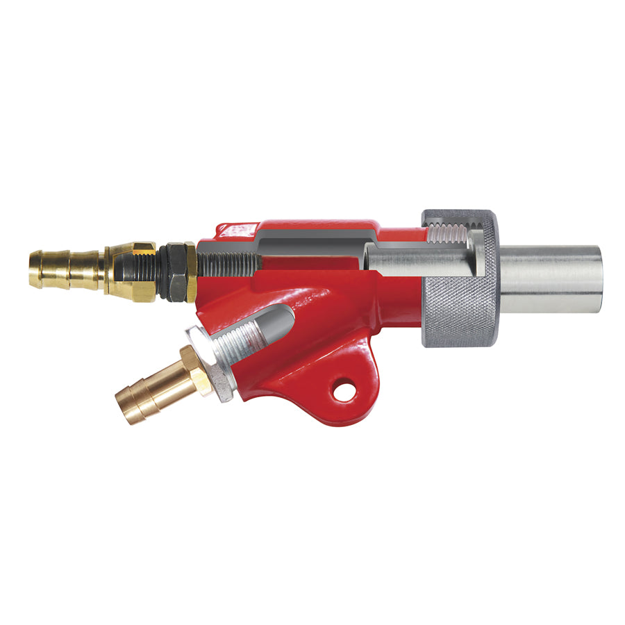 Contracor Automatic Sandblasting Gun GA with Air Nozzle Ø 4 mm for Sandblasting Cabinets (without Nozzle)