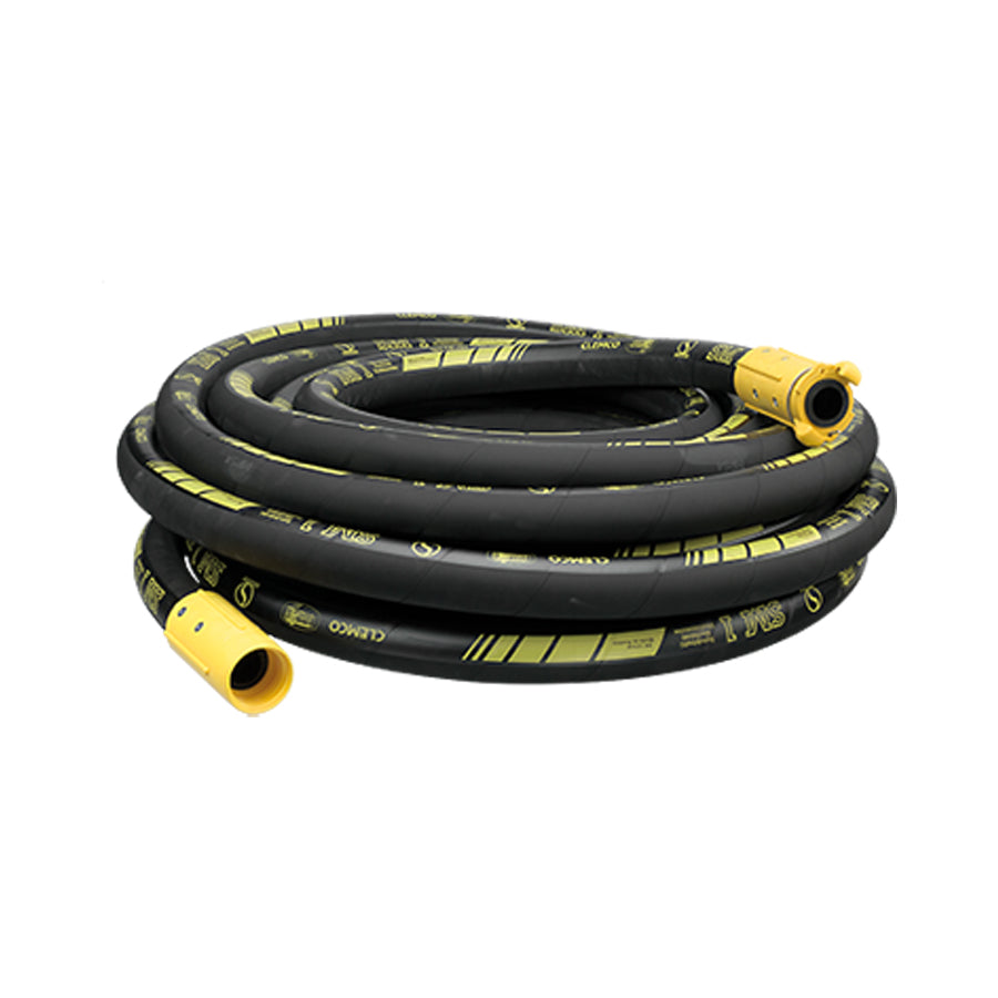 Clemo sandblasting hose SM-1 32x8 with hose coupling and nozzle holder, ID 32 mm, 20, 40m