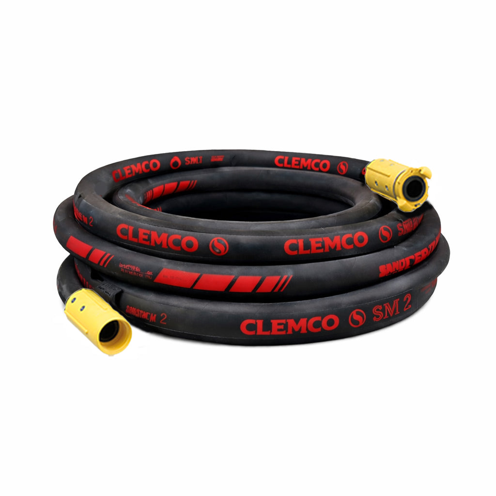 Clemo sandblasting hose SM-2 with hose coupling and nozzle holder, ID 13, 19, 25, 32 mm, roll 5, 10, 20, 40m