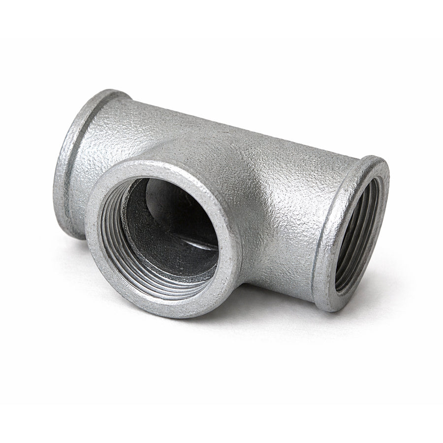 Contracor T-piece 1 1/4" (IG/IG/IG), ductile iron, rubberized