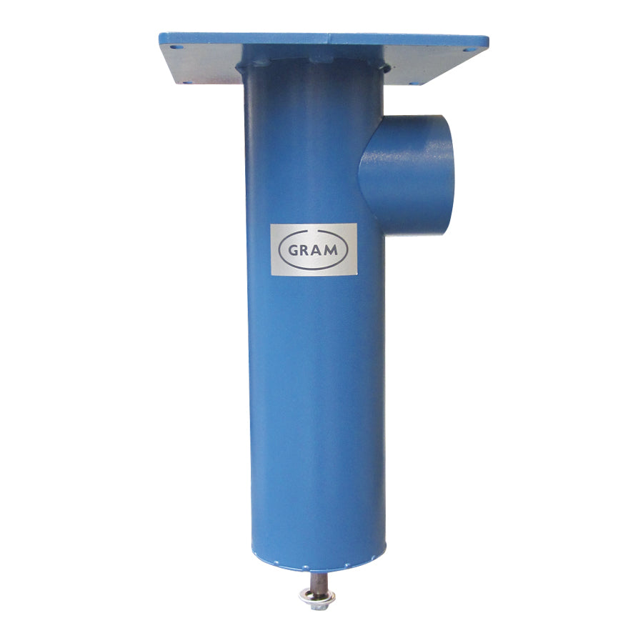 Gram Clean Air Ceiling Holder/Extension Pipe for Extraction Arm RGF, C-RGF, RFF, C-RFF and TGI with Hose Ø from 125 to 200 mm, Lengths from 0.3 - 2 m