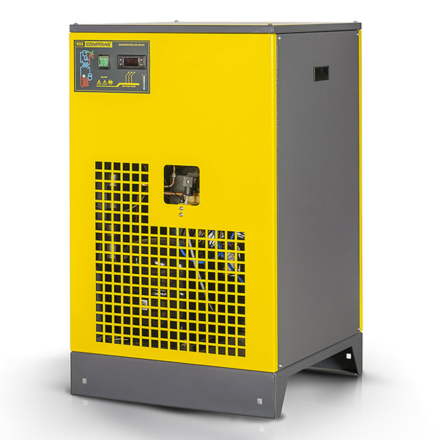Comprag compressed air refrigerant dryer RDX, max. 14 bar operating pressure, flow rate from 5.2 to 7.7 m³