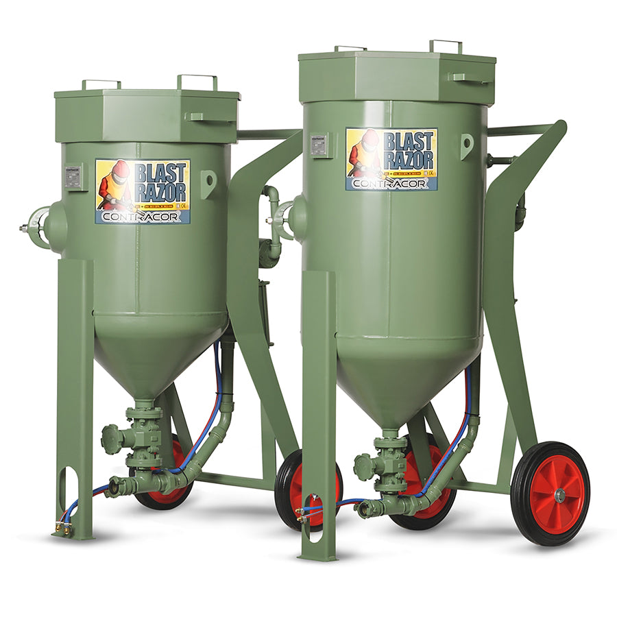 Spare parts Contracor pressure blasting machine BlastRazor Z-100RCS (100 liters)