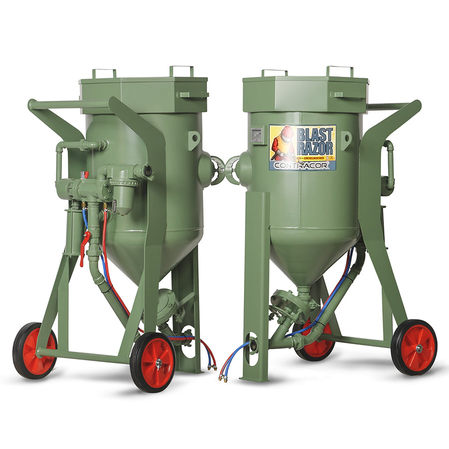 Spare parts Contracor pressure blasting machine BlastRazor Z-100RC (100 liters)