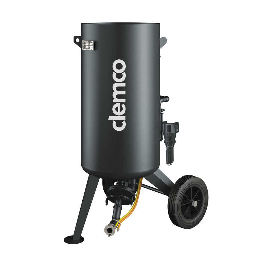 Clemco Druckstrahlgerät SCWB-2460 (300 Liter), Optional mit weiterem Zubehör kombinierbar