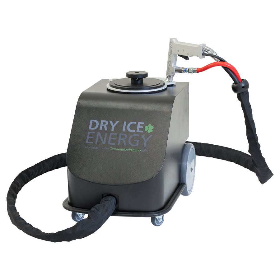 Dry Ice Energy Dry Ice Blasting Device Champ, complete set, blasting pressure 1-8 bar, compressed air requirement 400 - 1000 ltr./min