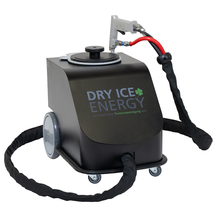 Dry Ice Energy Dry Ice Blasting Device Champ, complete set, blasting pressure 1-8 bar, compressed air requirement 400 - 1000 ltr./min
