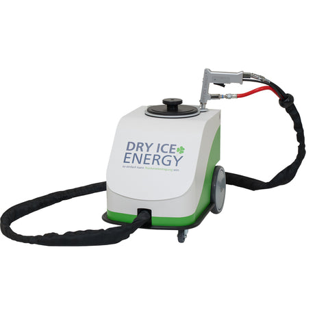 Dry Ice Energy Dry Ice Blasting Device Champ Turbo, complete set, blasting pressure 1-10 bar, compressed air requirement 500 - 1400 ltr./min