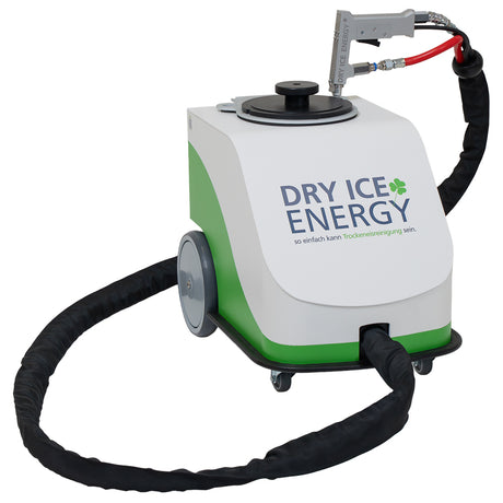 Dry Ice Energy Dry Ice Blasting Device Champ Turbo, complete set, blasting pressure 1-10 bar, compressed air requirement 500 - 1400 ltr./min