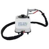 Dry Ice Energy Dry Ice Blasting Device "Champ Vario" with regulation of dry ice quantity, complete set, blasting pressure 1-10 bar, compressed air requirement 300 - 1600 ltr./min