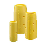 Clemco nozzle holder NHP with screws, nylon, 25 or 50 mm coarse thread, for blasting hose AD 27, 33, 39, 48 and 56 mm