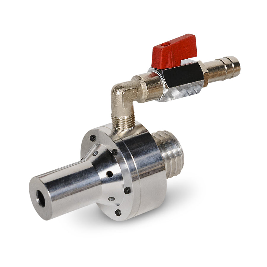 Contracor Wet Sandblasting Nozzle WBN-Mini, 25 mm coarse thread, Tungsten Carbide, nozzle opening 5 to 8 mm