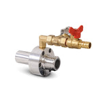 Feucht-Sandstrahldüse WBN-Mini, 25 mm Grobgewinde, Wolframkarbid, Düsenbohrung 5 bis 8 mm