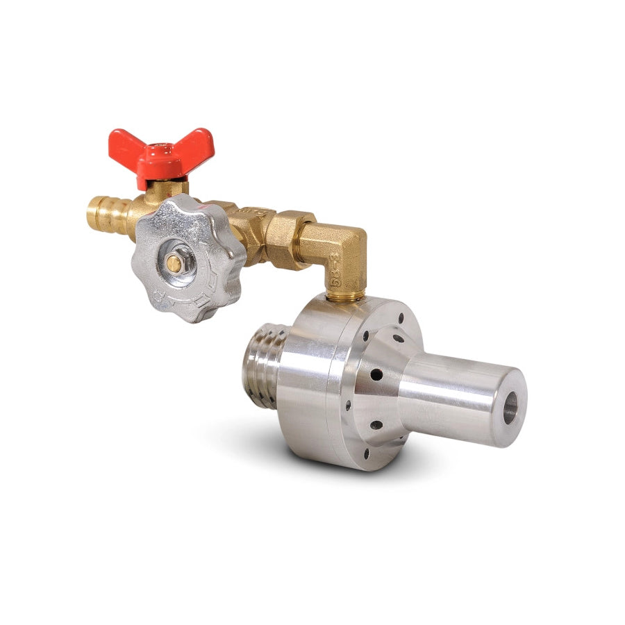 Feucht-Sandstrahldüse WBN-Mini, 25 mm Grobgewinde, Wolframkarbid, Düsenbohrung 5 bis 8 mm