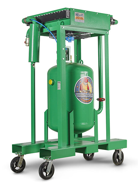 Contracor compressed air dehumidification system MEX-P, pneumatic drive, max. flow rate 20 or 30 m³/min