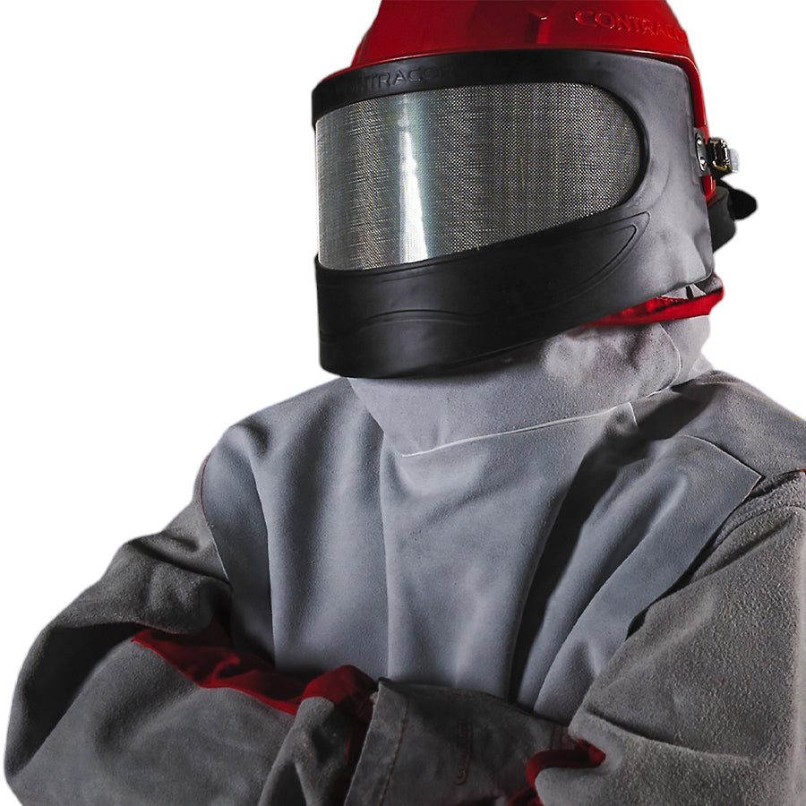 Contracor Leather Cape for Sandblasting Helmet Comfort/Aspect