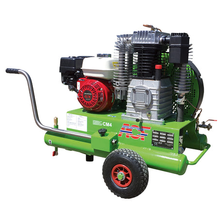 ACF Mobile Gas Compressor CM 4 WL/HL, Worms or Honda Gas Engine, 5.5 HP, 500 l/min, max. 7 bar operating pressure